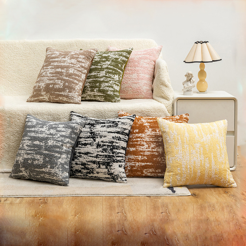 Chenier Snowflake Mink fleece pillowcase