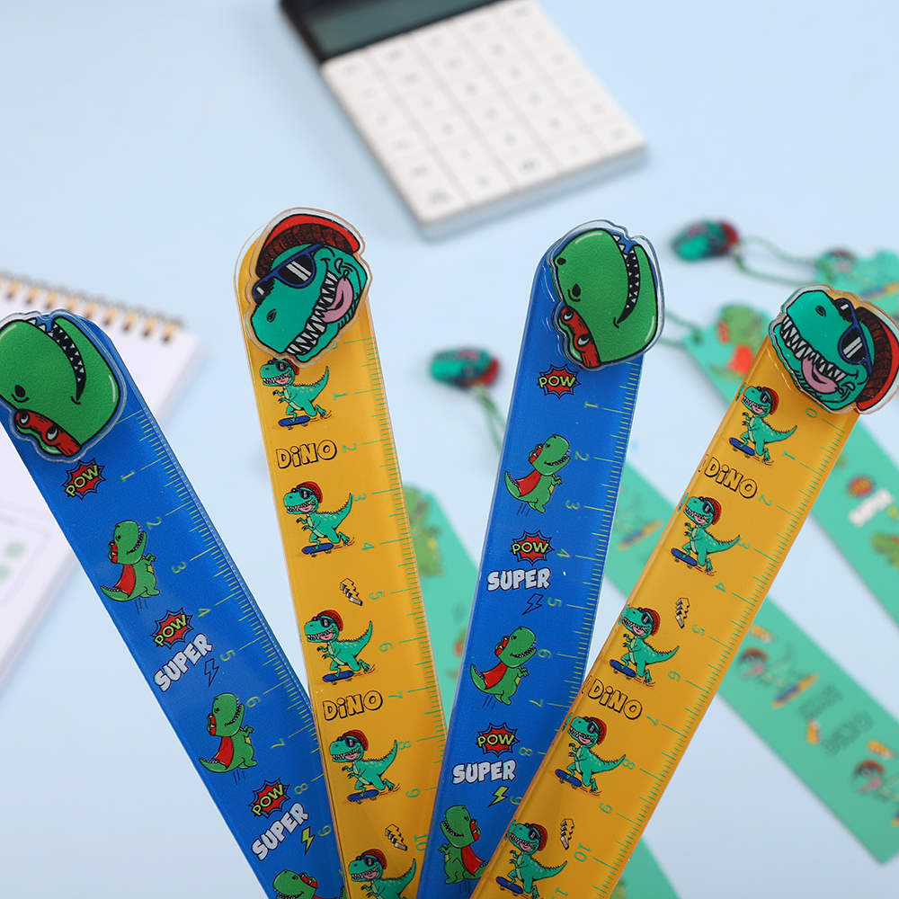 卡通直尺 —— 学生测量绘图文具 学习必备工具 details Picture