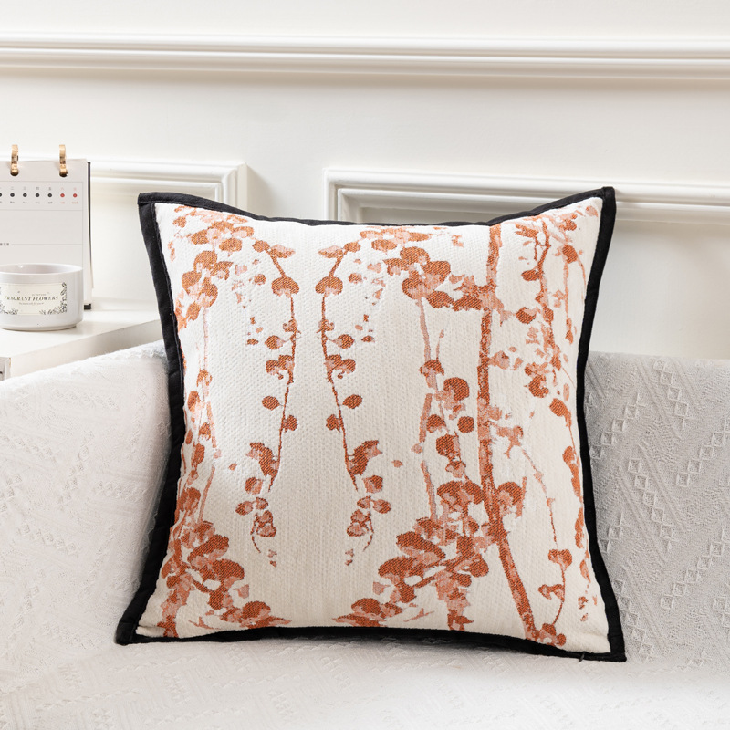 Chenille vine pattern pillowcase Application Scenario