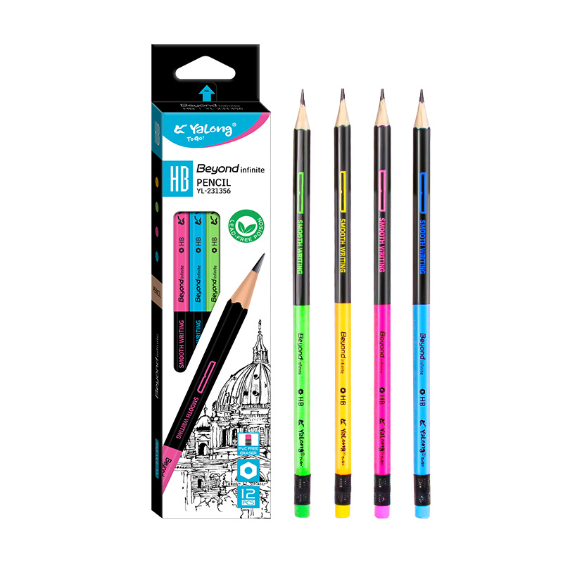 Yalong Wooden Pencil with eraser Tip YL231356