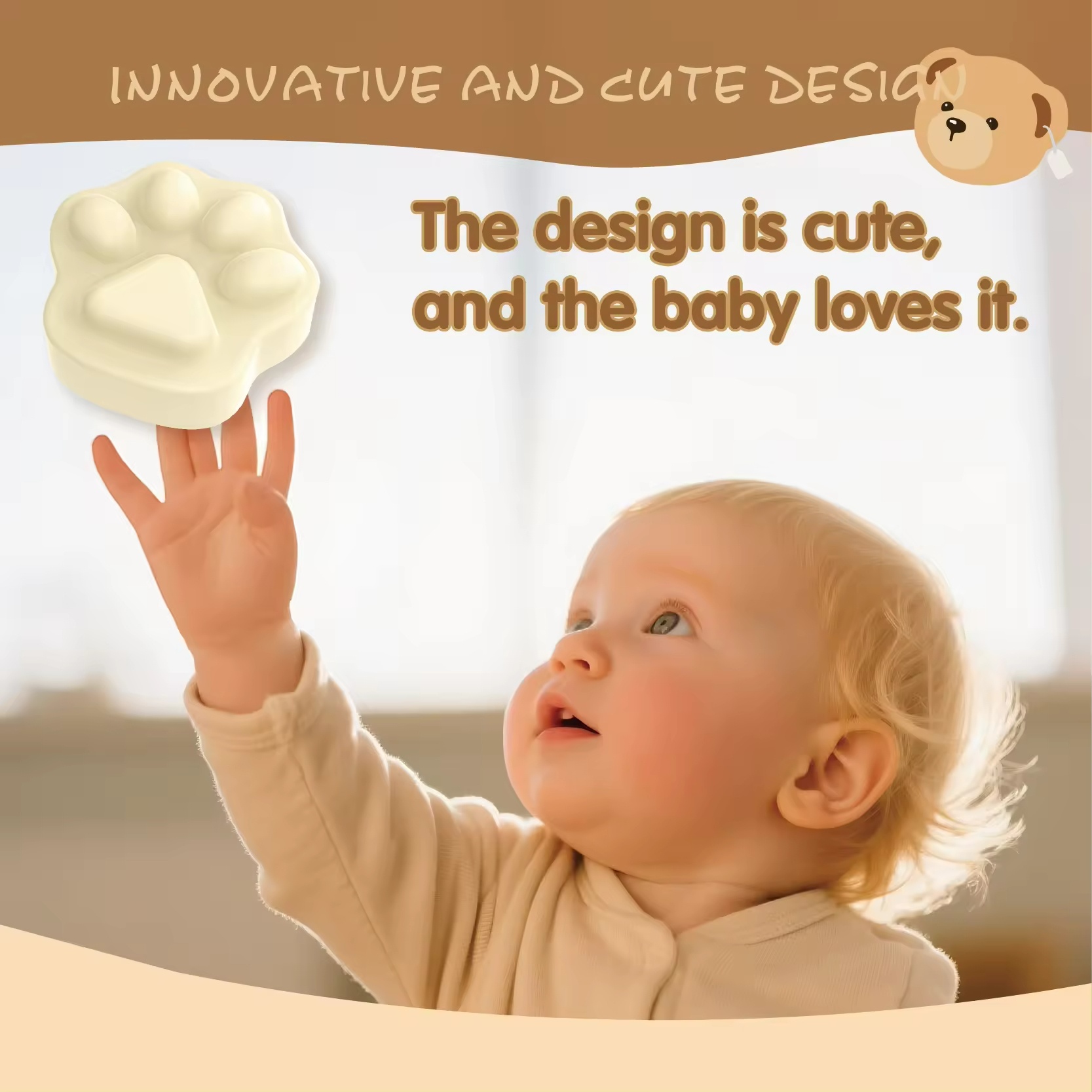 Gentle baby Cleansing Soap - 80 grams Specification image