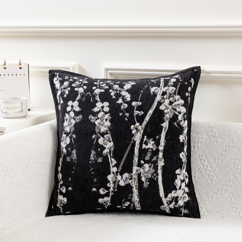 Chenille vine pattern pillowcase Item Picture