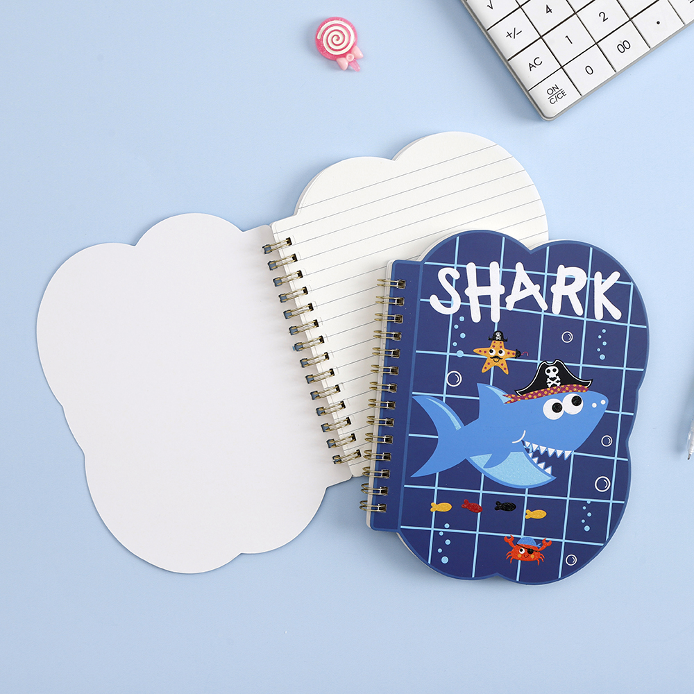 B6 Irregular Coil Notebook - Boys' Cartoon Pattern Version details Picture