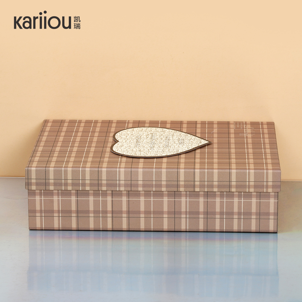 OEM rectangular packaging box - Made of hard cardboard, it is pressure-resistant and damage-proof, ensuring the safety of product transportation