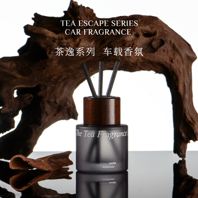 Classic Tea Essential Oil Aromatherapy Gift Box - Dual-purpose for car aromatherapy and indoor diffuser, Home fragrance, bedroom decoration, 50ml