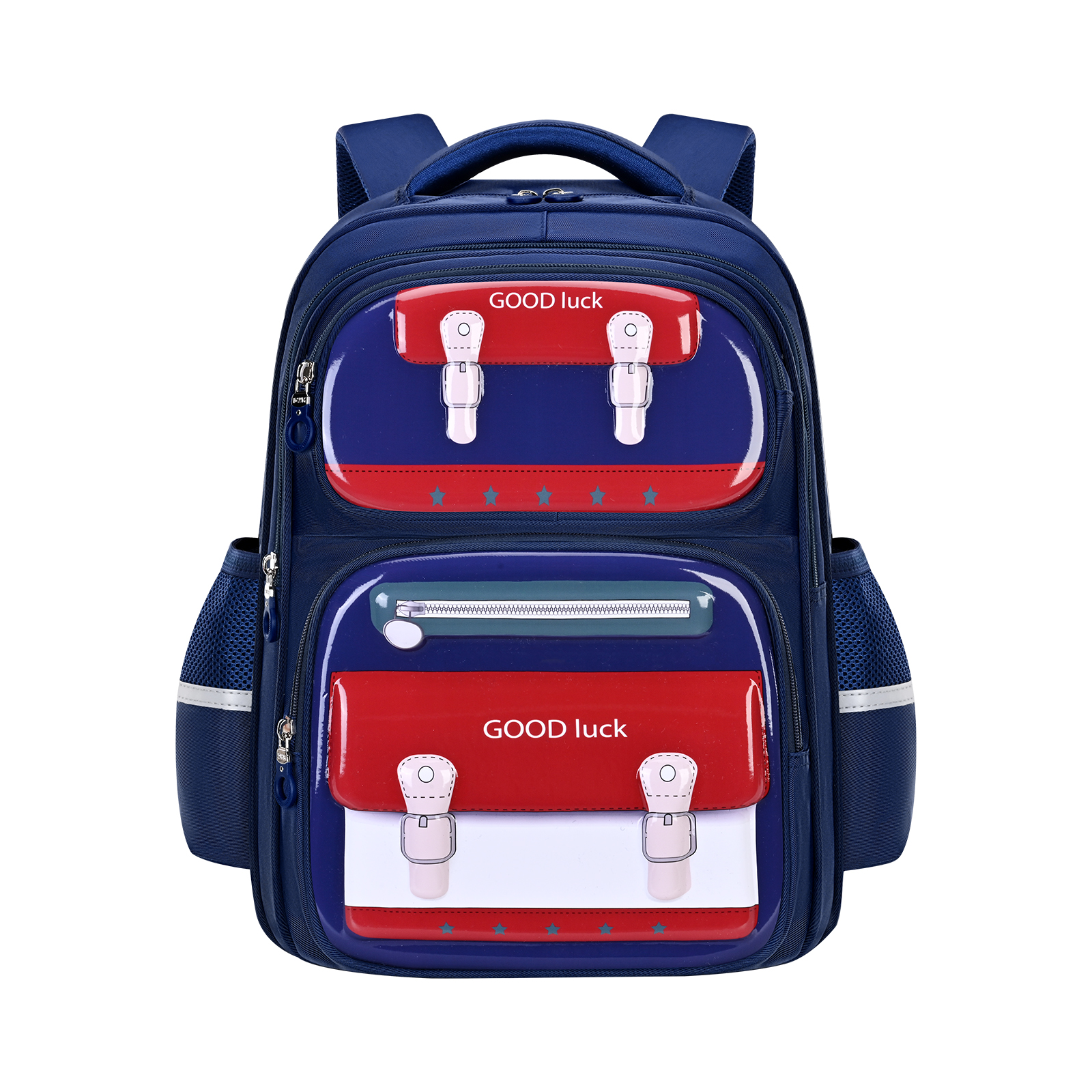 Big-tailed Cat Children's schoolbag for girls, British style, reducing burden and protecting the spine, large-capacity, lightweight and high-quality primary school schoolbag for grades 1-6