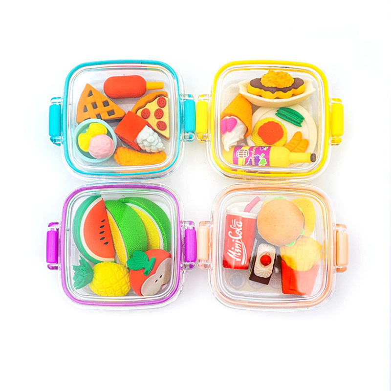 Food-shaped eraser