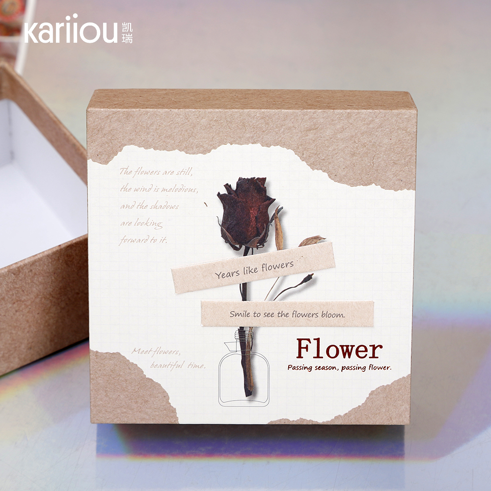 热销环保牛皮纸礼品盒 — 小件物品包装专用 适配珠宝、化妆品、电子配件 Application Scenario