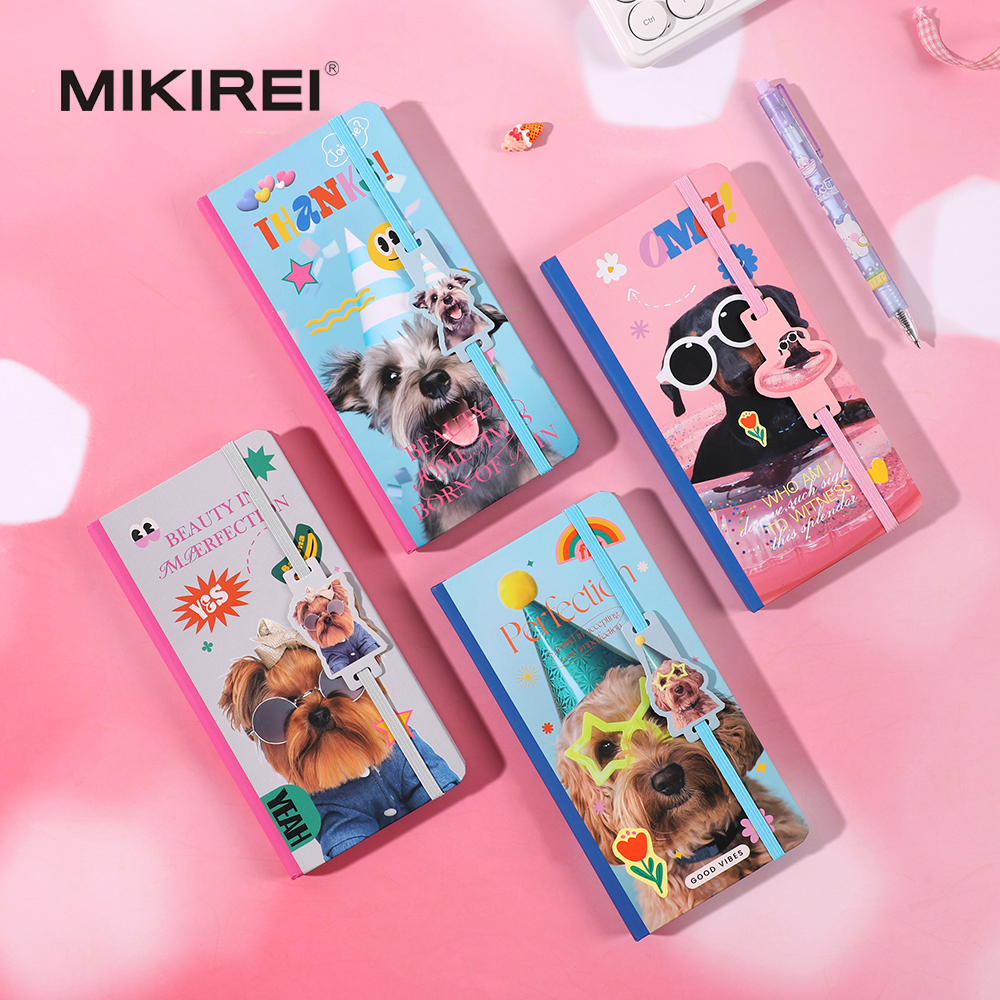 A6 Cartoon Pocket Notebook - Portable and Cute animal-style portable notebook for going out