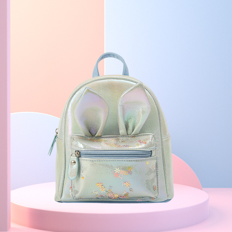 Big Tail Cat, cute rabbit ears, trendy children's backpack, new children's casual backpack, small schoolbag, children's bag Item Picture