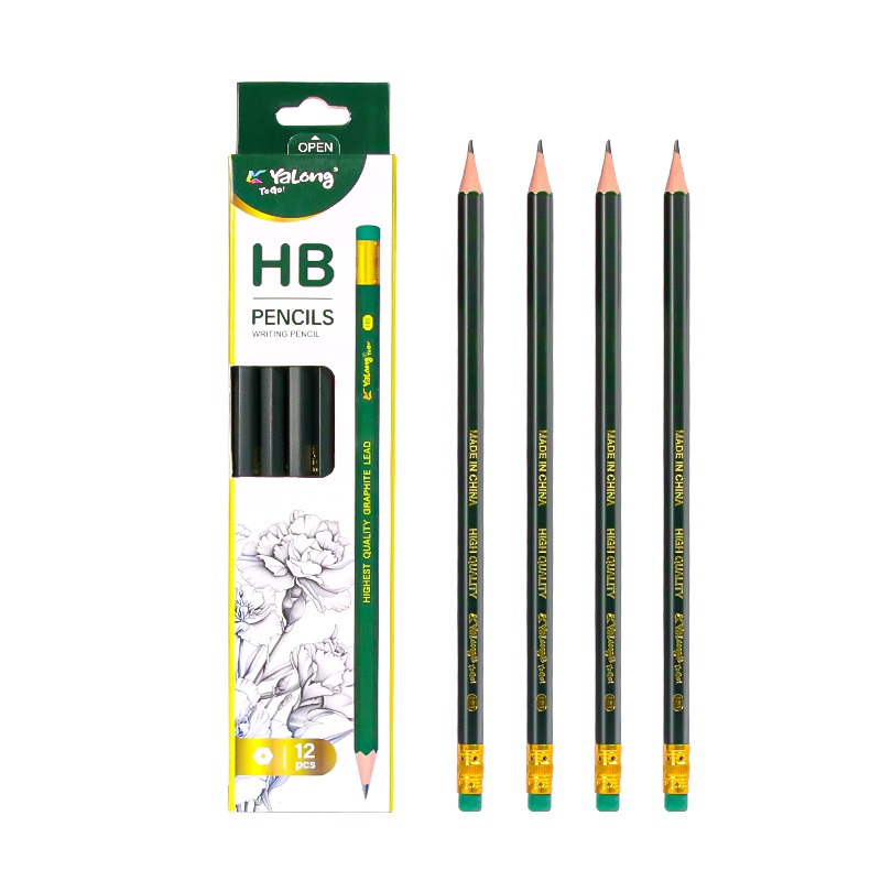 Yalong's best-selling wooden pencil (with tip) YL241327