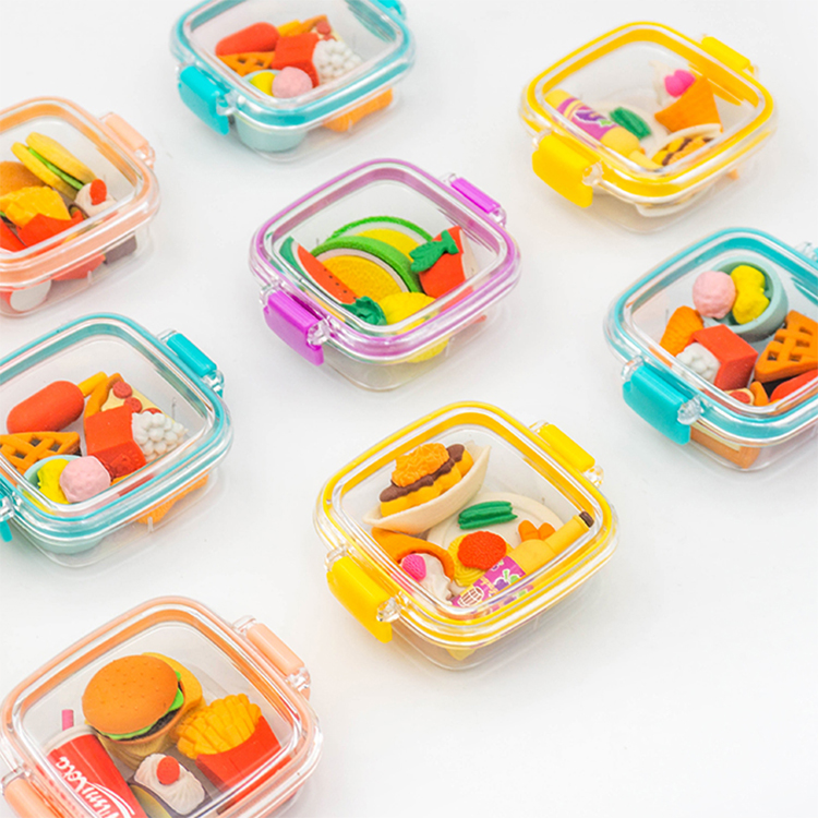 Food-shaped eraser details Picture
