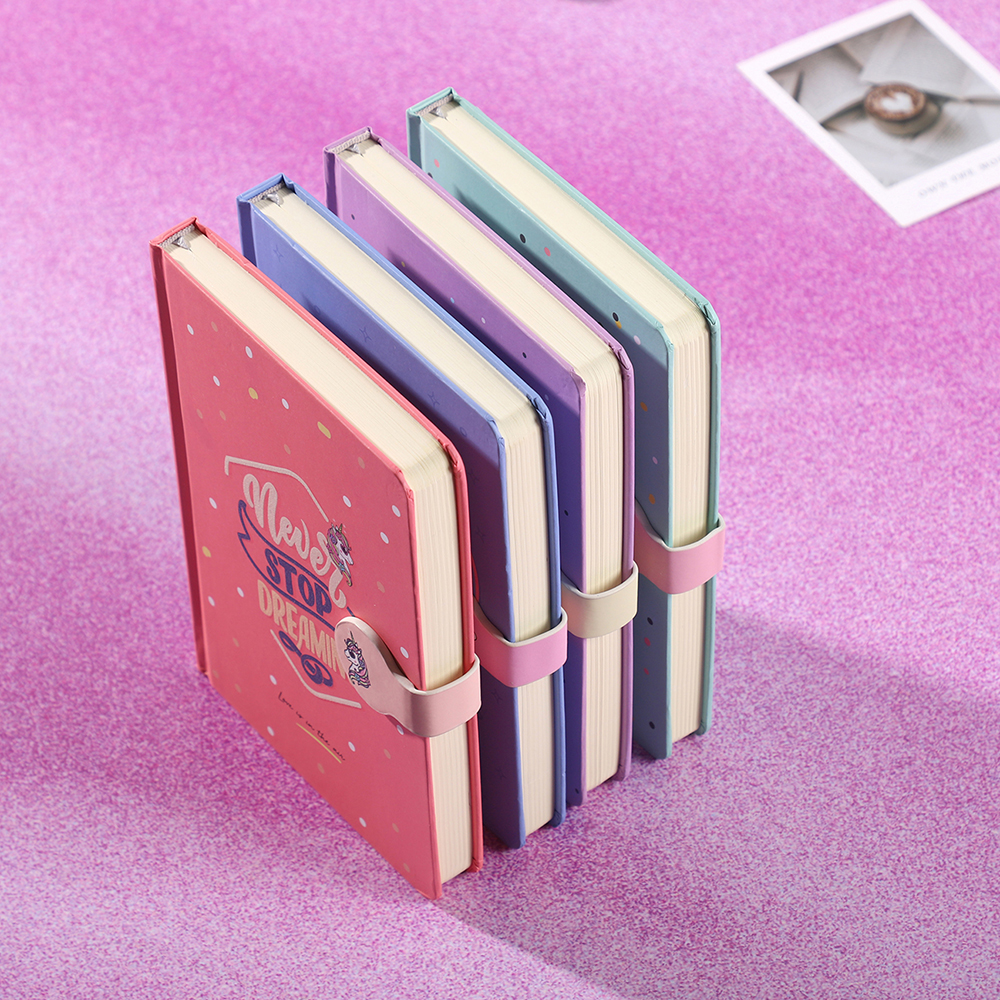 B6 卡通磁扣笔记本 —— 独角兽主题 Application Scenario