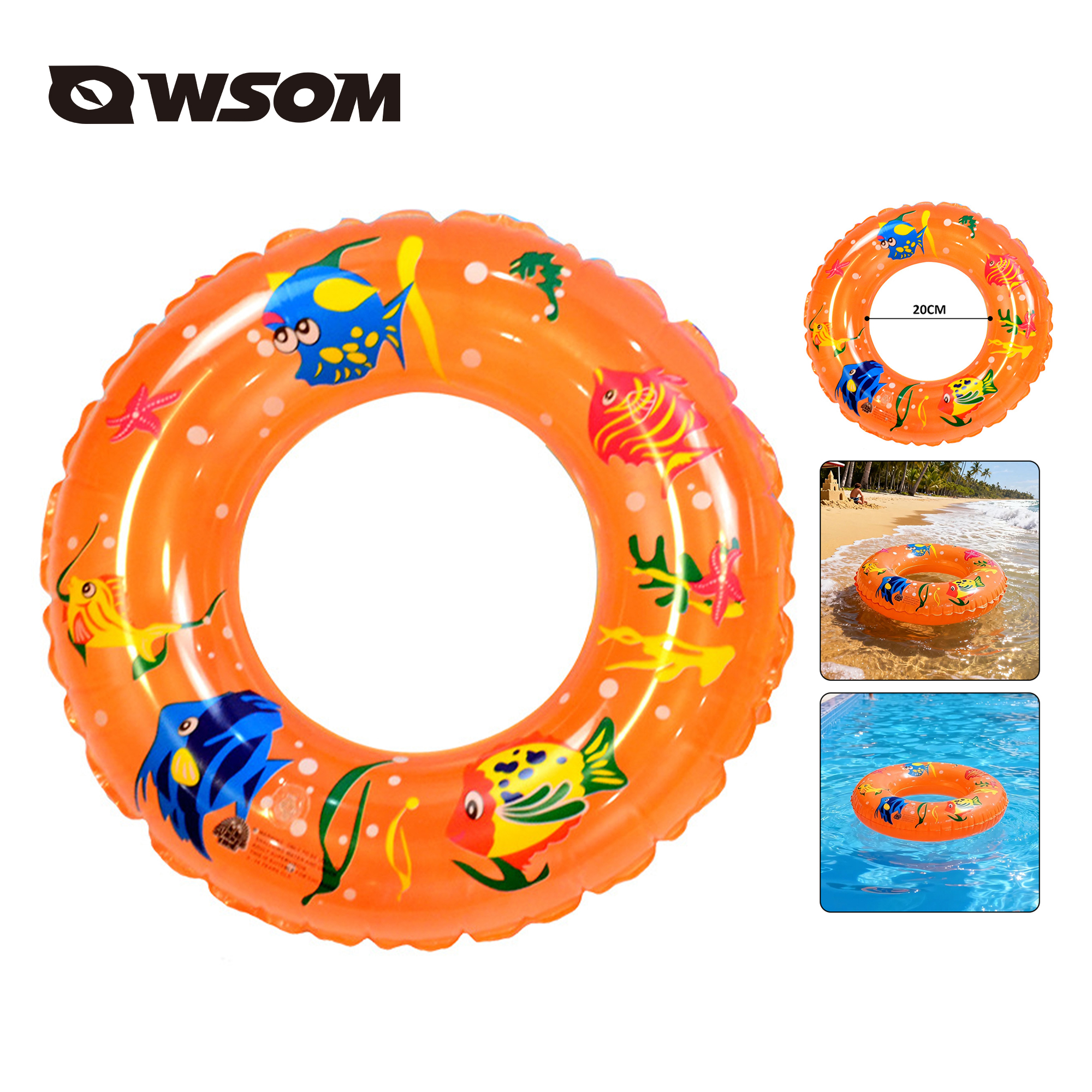 Inflatable swimming ring HW-106024