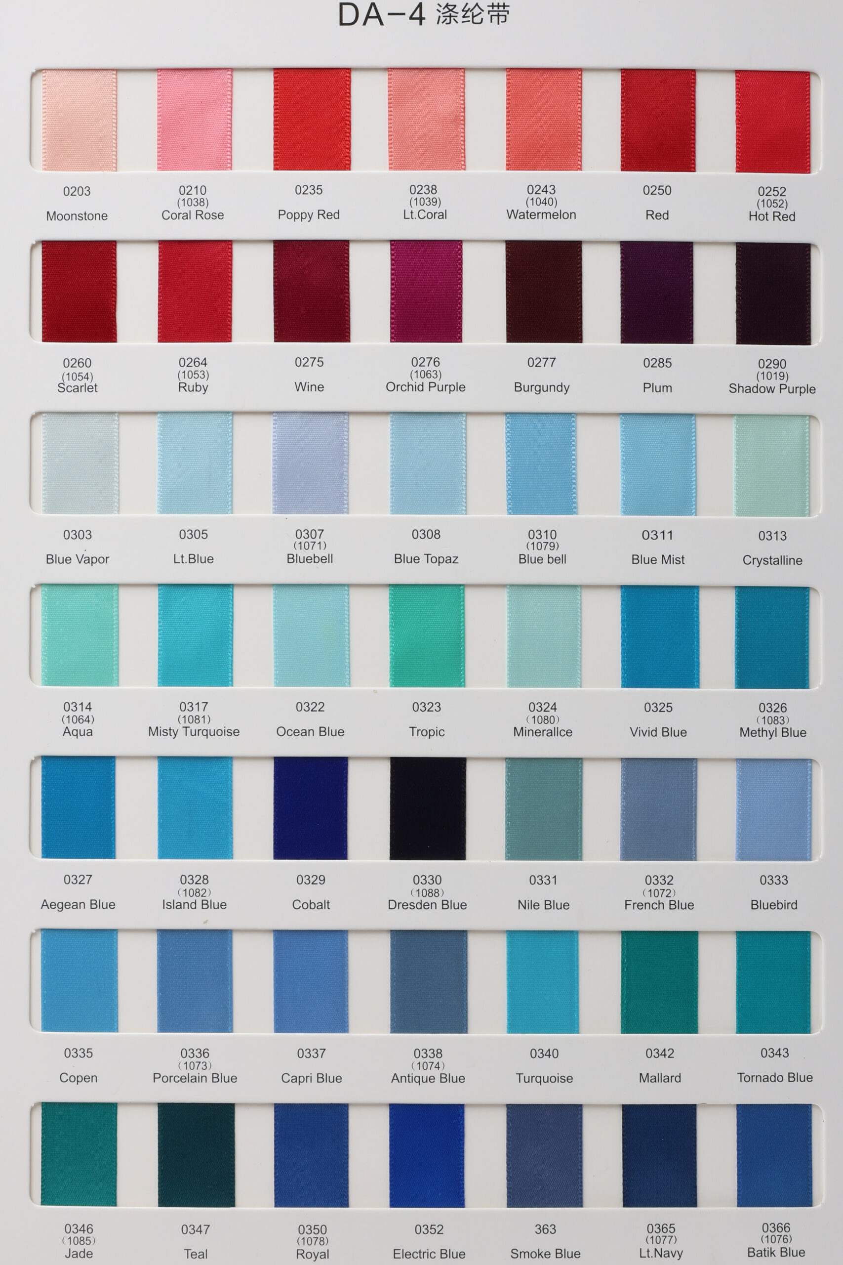 Dingxin 207-color 25mm high-density single-sided polyester ribbon hair accessory, flower ribbon cake gift box packaging, red ribbon wholesale Specification image