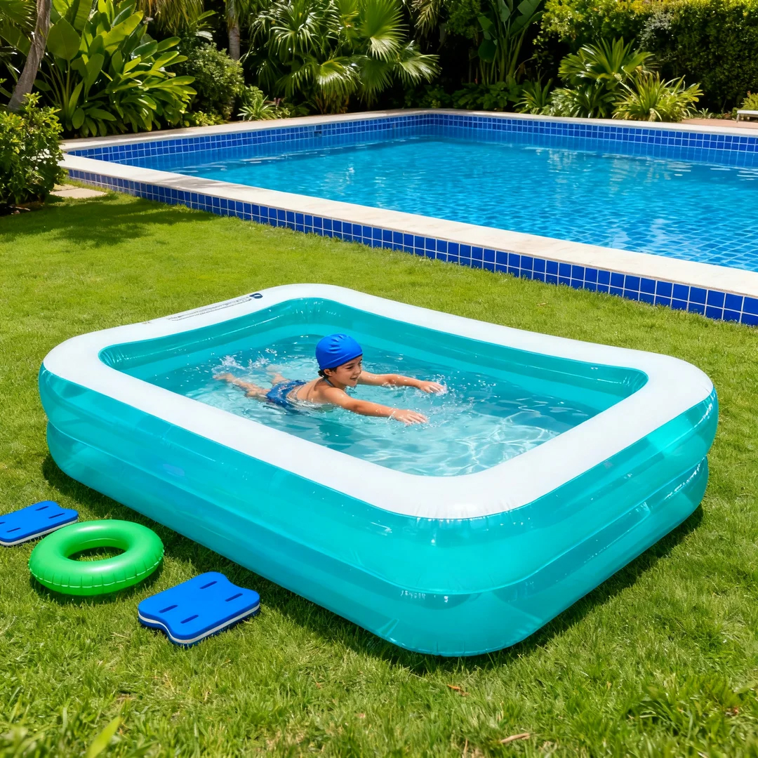 2-meter double-layer transparent water pool HW-311077 Application Scenario