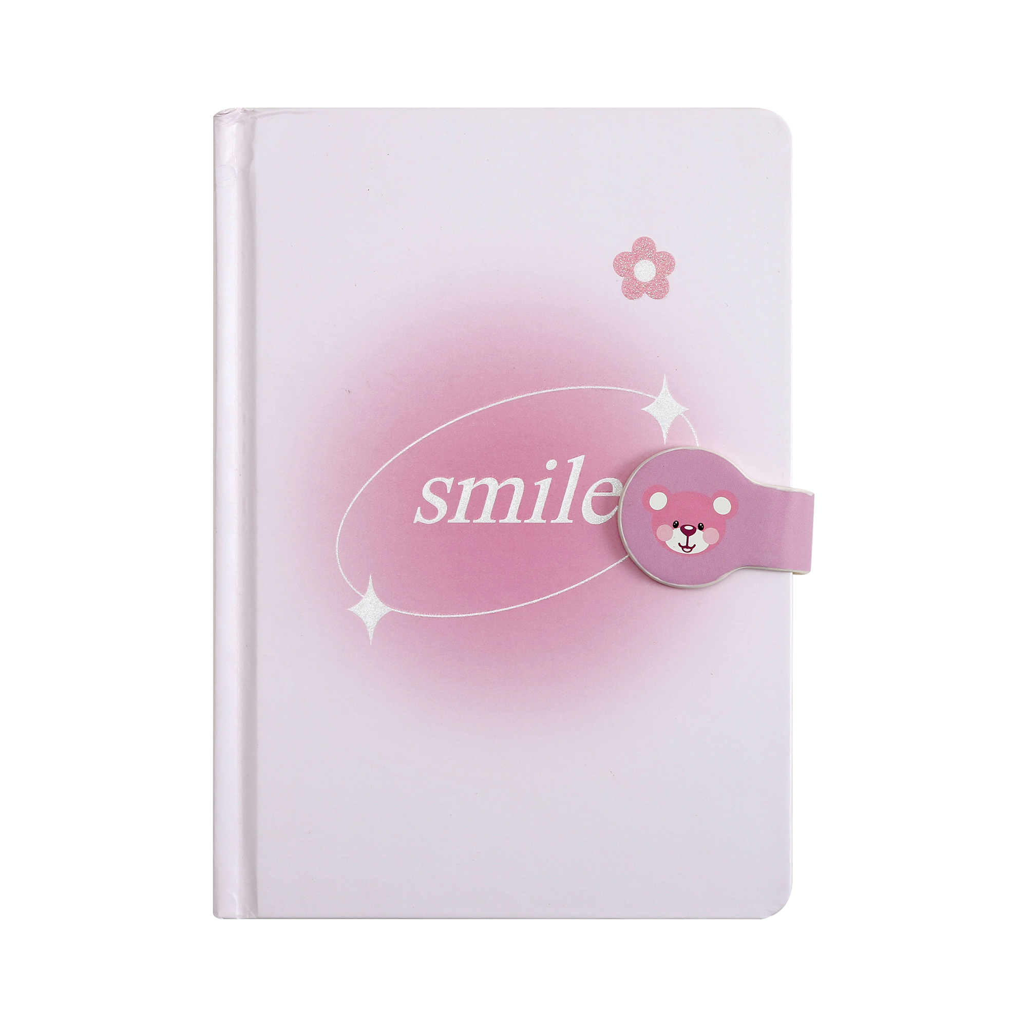 Rainbow Heart Magnetic Buckle Notebook - Student Model B6 Application Scenario