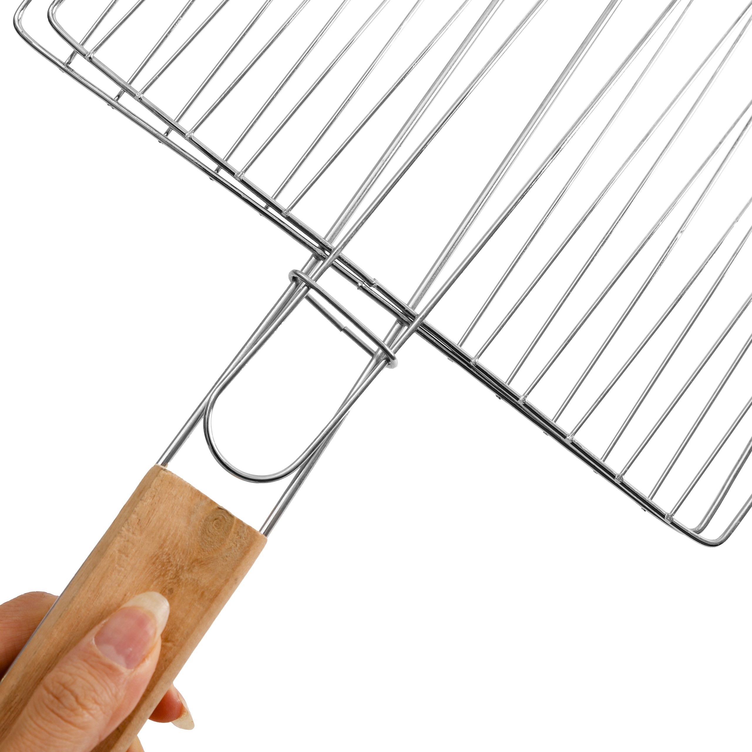 Small flat barbecue net HW-501032 Application Scenario