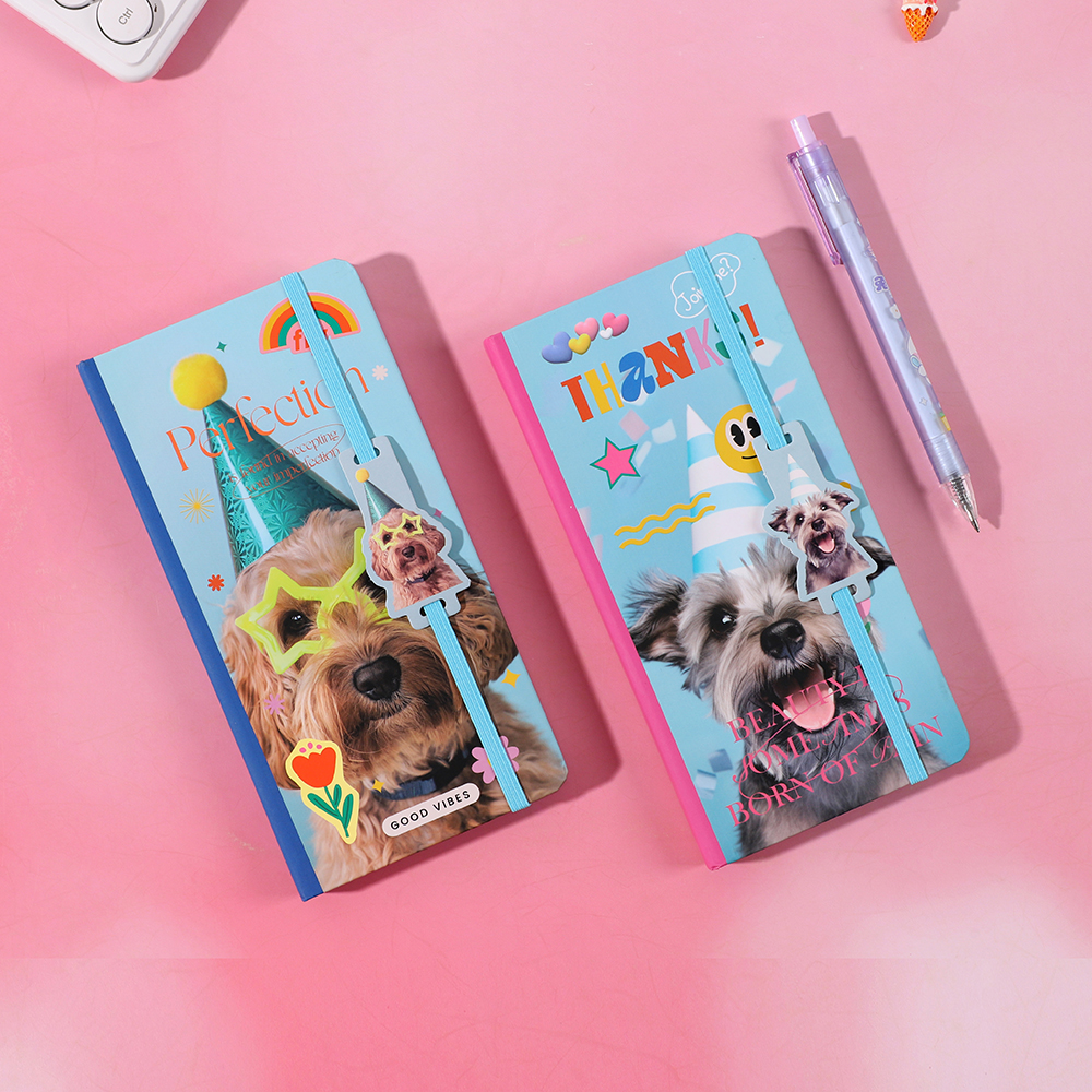 A6 Cartoon Pocket Notebook - Portable and Cute animal-style portable notebook for going out Specification image