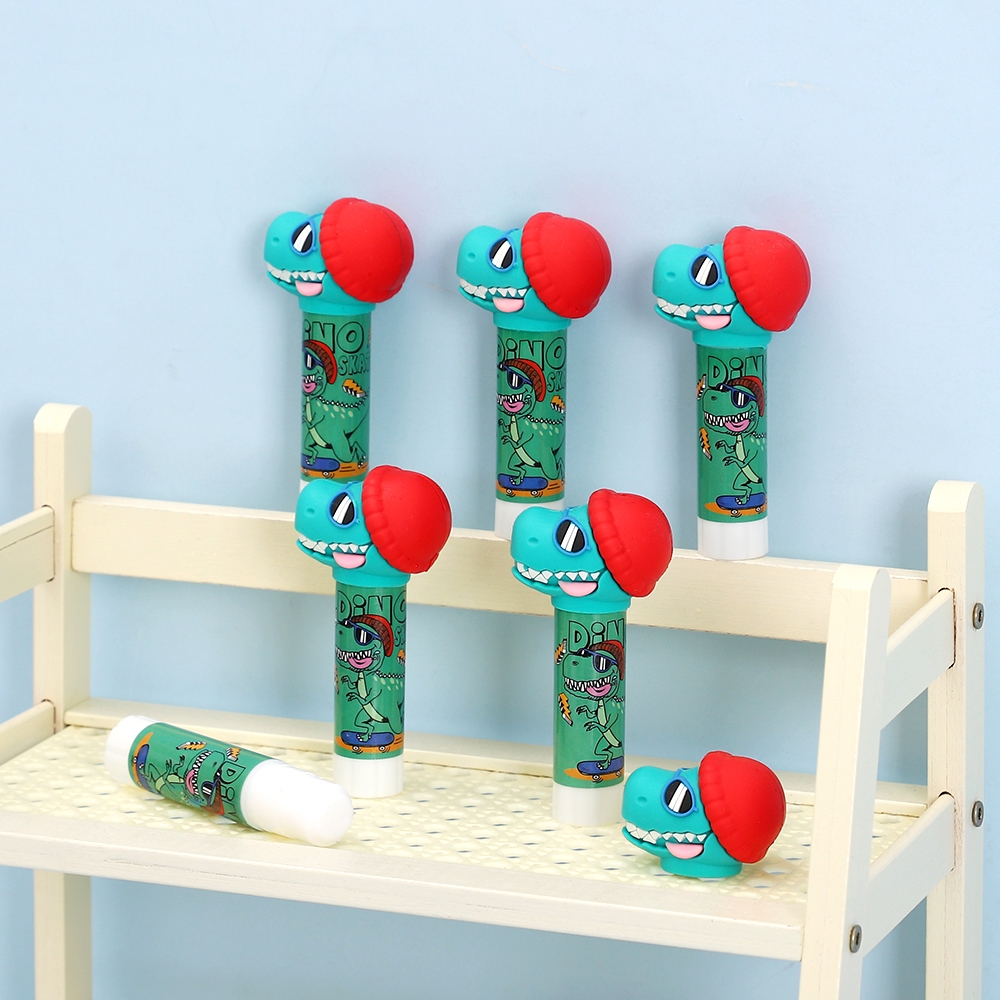Cartoon-shaped solid glue - a cute stationery for both student and office use details Picture