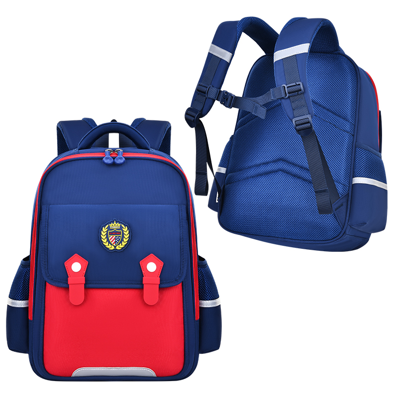 大尾猫时尚休闲轻便减负防水大容量双肩背包护腰护脊小学生书包 Specification image