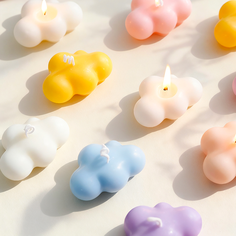 Wholesale InS-style little cloud scented candles - Handcrafted smokeless design for home decoration