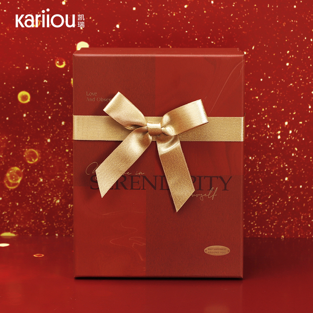 Customized high-quality double-door cardboard gift boxes - specially designed for New Year's goods packaging Specification image