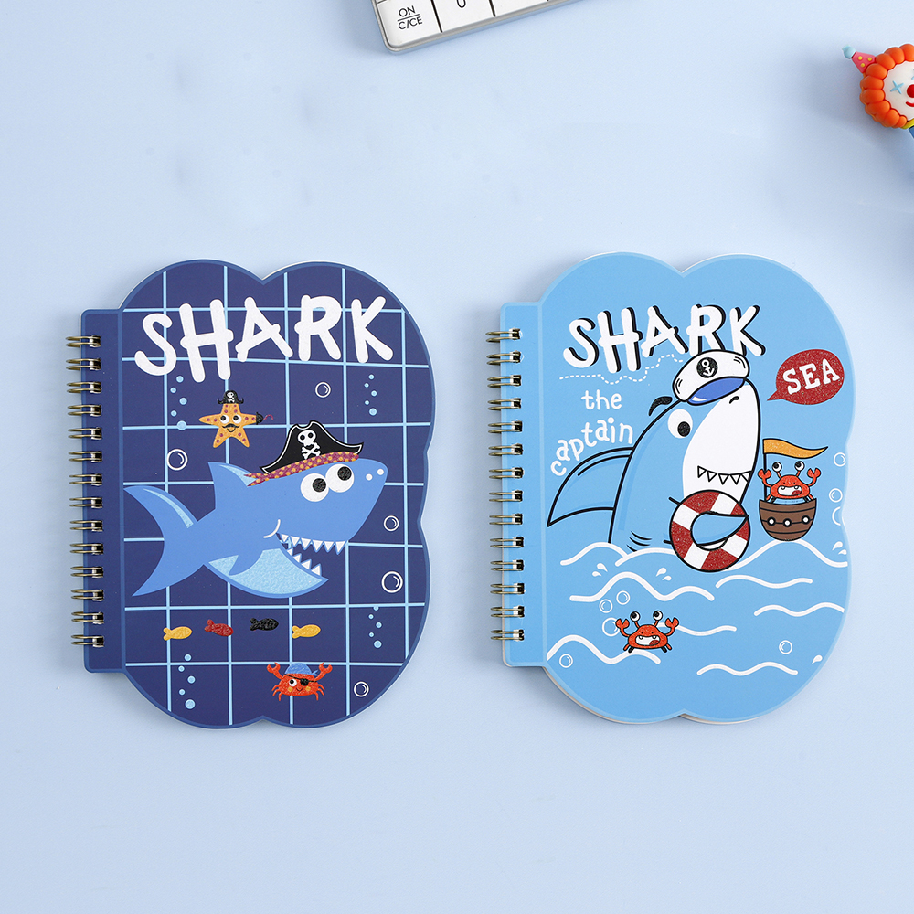 B6 Irregular Coil Notebook - Boys' Cartoon Pattern Version Application Scenario