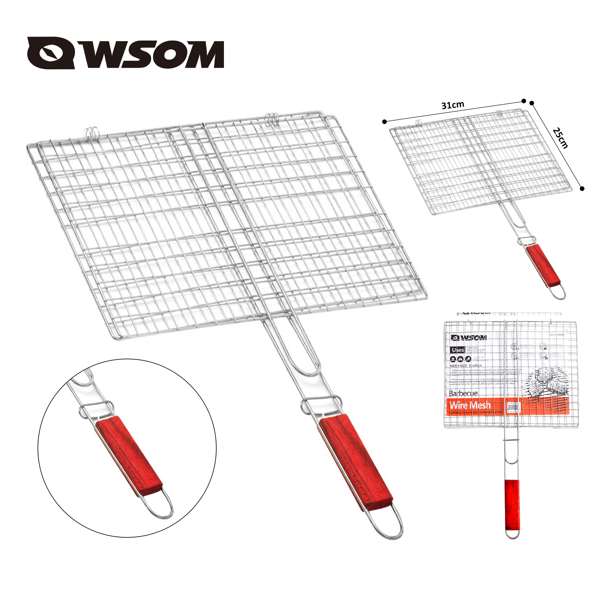 Flower net Plate Barbecue Net HW-501048