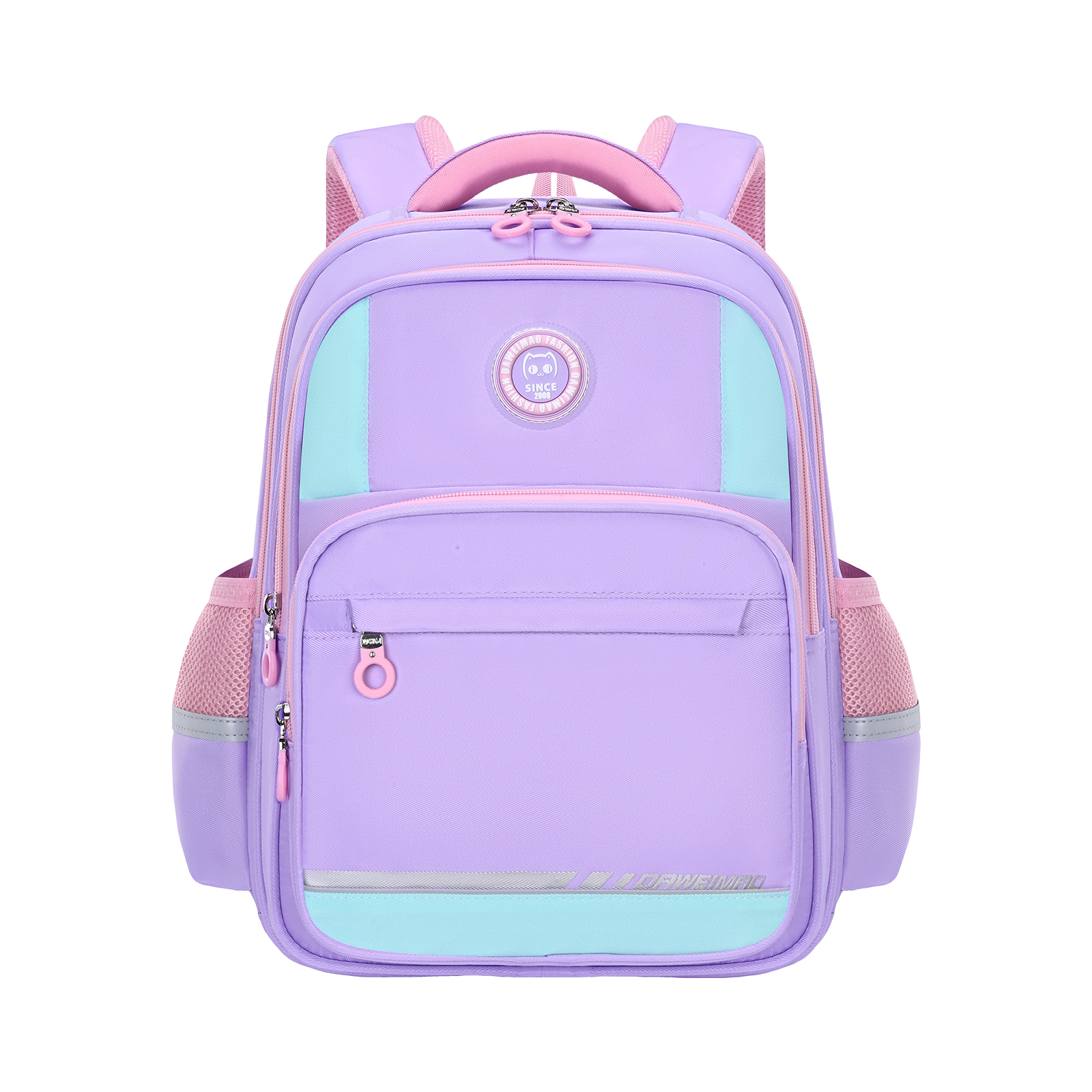 The Big-Tailed Cat Primary School student classroom Spine Protection and Pressure Relief Backpack features adjustable shoulder straps, ultra-light and waterproof, and large capacity with multiple layers Item Picture