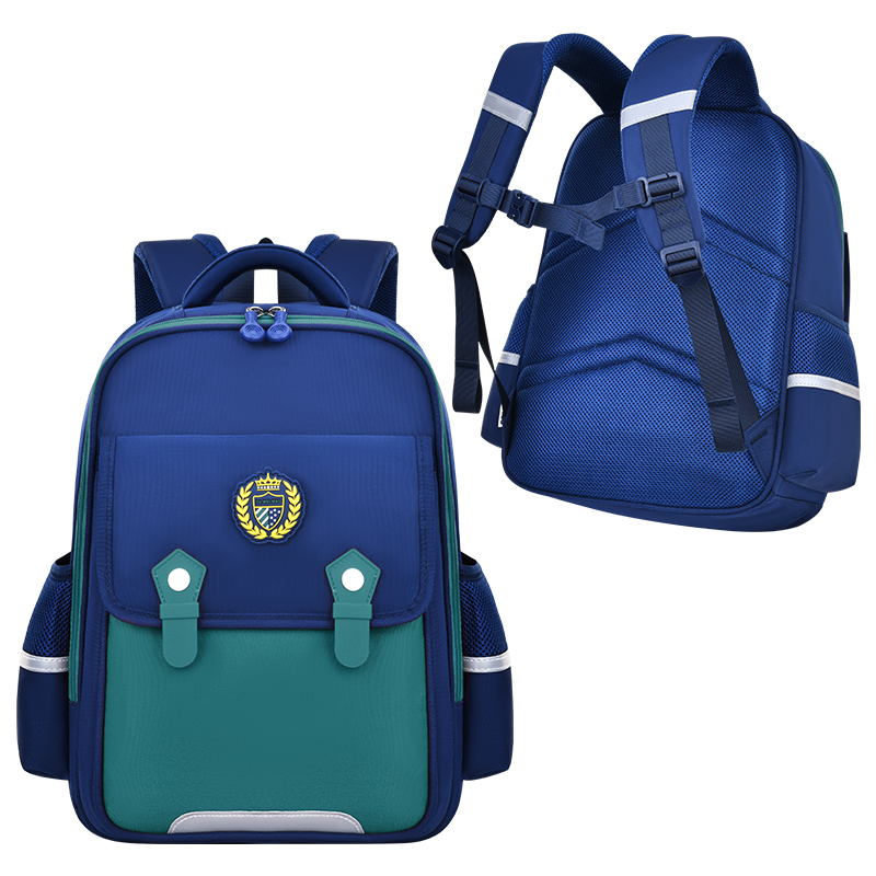 Large-tailed cat fashionable, casual, lightweight, lightweight, waterproof, large-capacity backpack for waist and spine support, primary school schoolbag