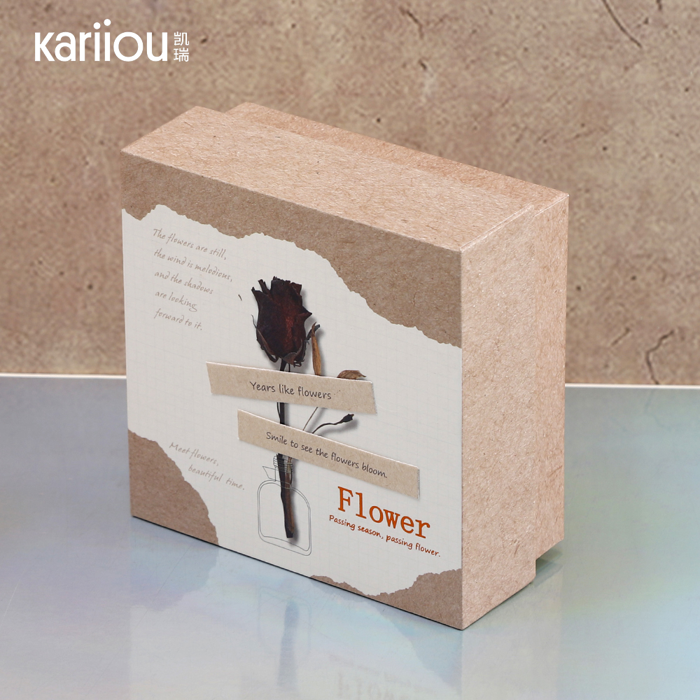 热销环保牛皮纸礼品盒 — 小件物品包装专用 适配珠宝、化妆品、电子配件 Specification image