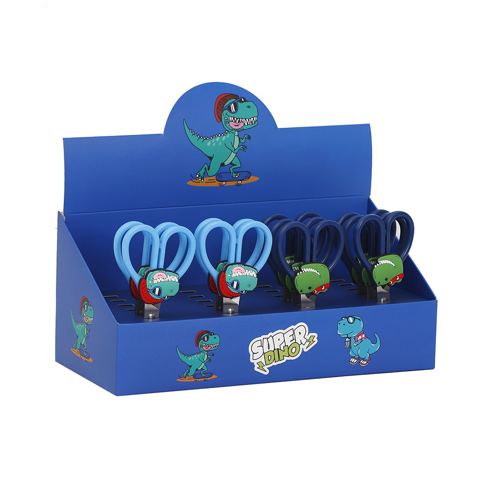 Cute stationery set - dinosaur stickers + small scissors Application Scenario