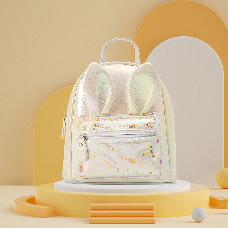 Big Tail Cat, cute rabbit ears, trendy children's backpack, new children's casual backpack, small schoolbag, children's bag Application Scenario