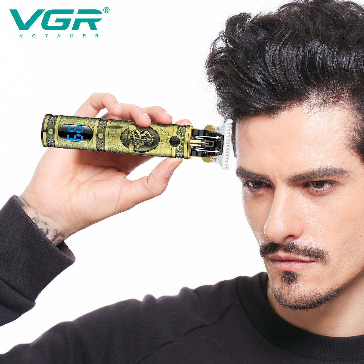VGR V-228 零间隙理发器 理发店专用无线电动剃头刀 男士适用 Item Picture