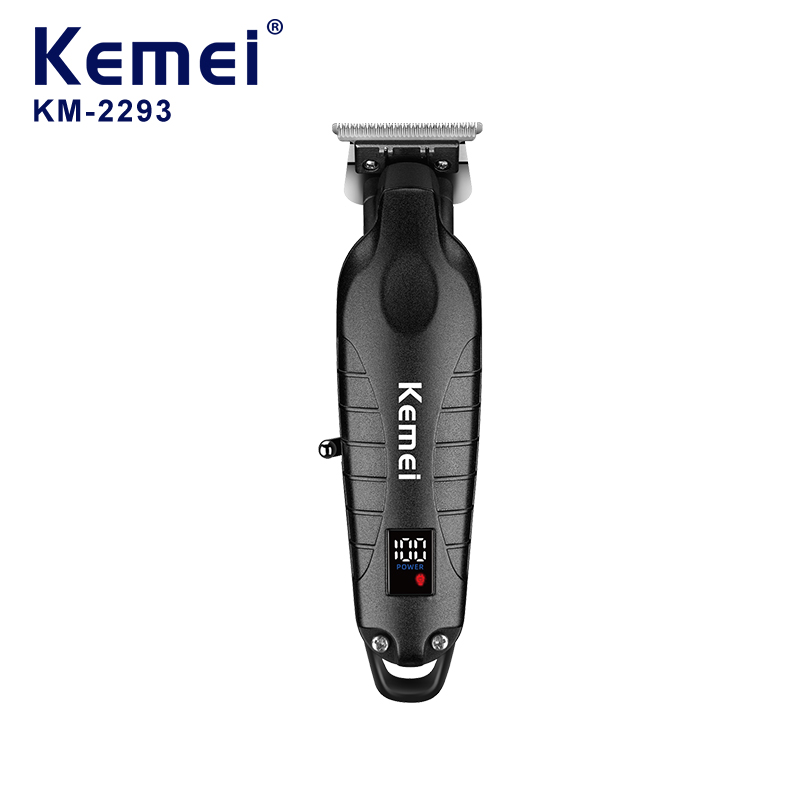 Kemei's new hair clipper, KM-2293 - a fast-charging model available in black, gold and multiple colors, specifically designed for hair salons