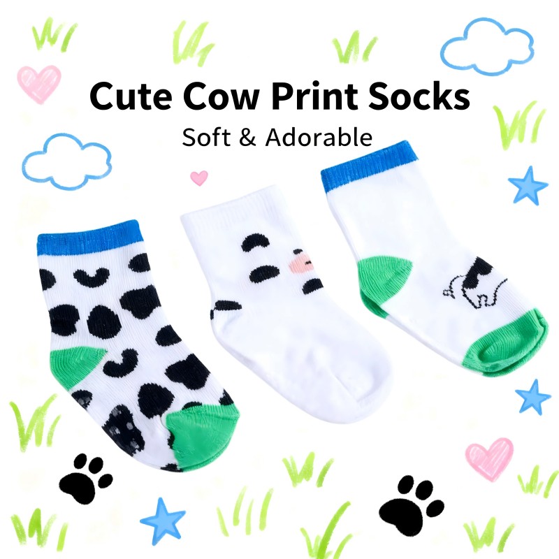 Nautical theme cute and fun children's socks: Comfortable and fashionable pirate crab pattern