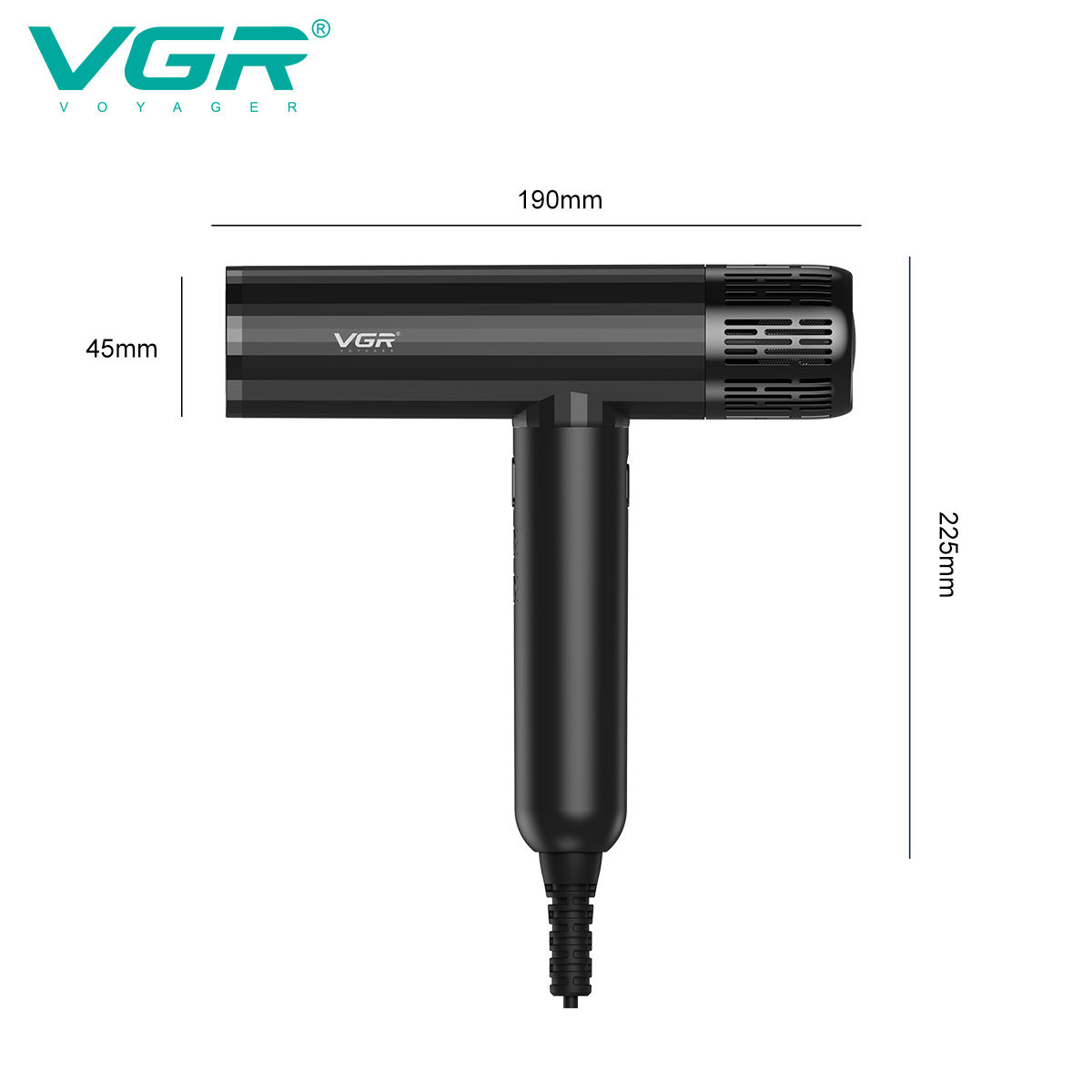 VGR V-427 Professional ion Hair dryer, 110,000 RPM powerful BLDC motor, specially designed for salons Application Scenario