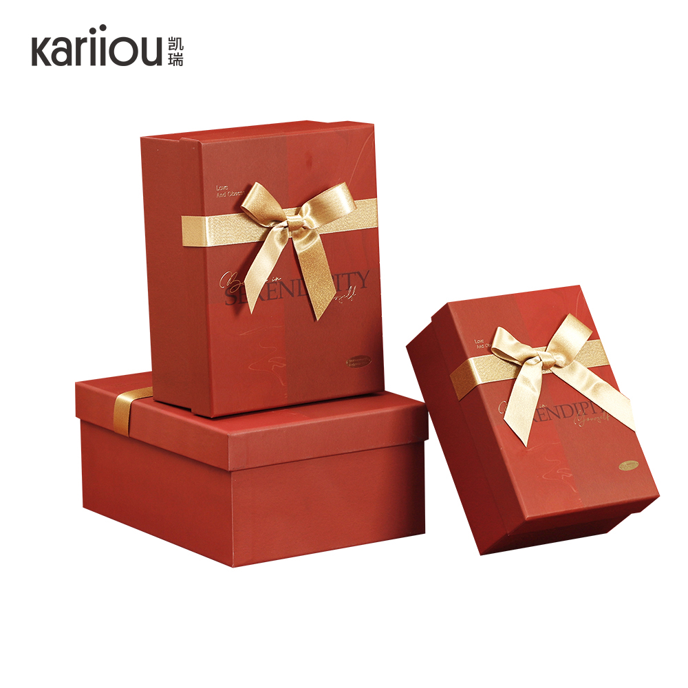Customized high-quality double-door cardboard gift boxes - specially designed for New Year's goods packaging Item Picture