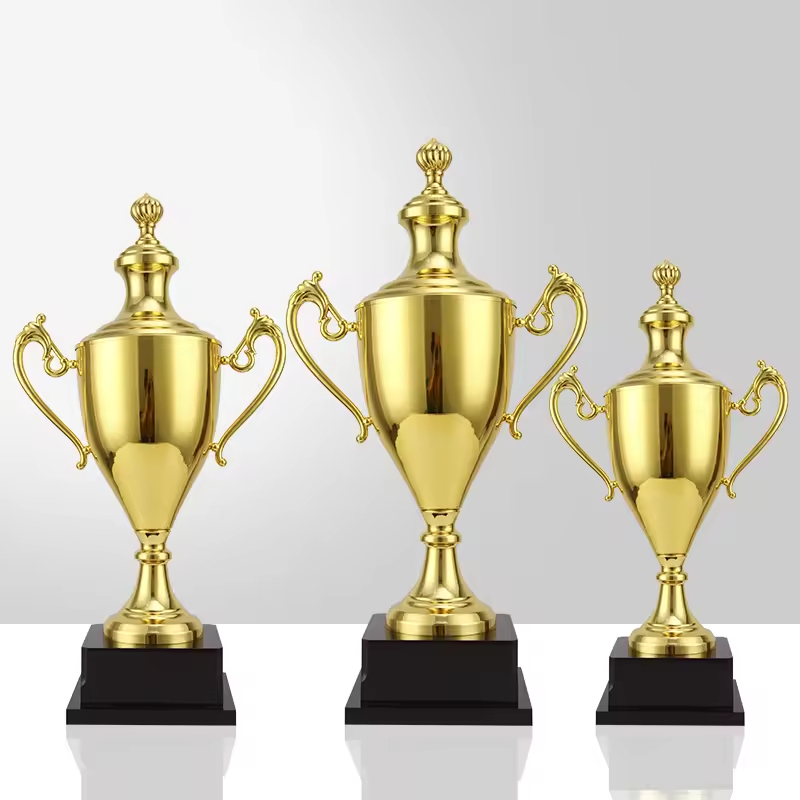High-quality large custom metal trophies - Special sports competition championship honor trophies for banquets and events