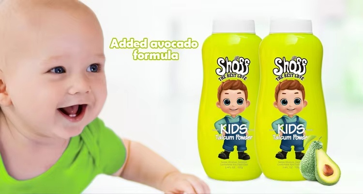 Silky baby talcum powder - Soft skin touch details Picture