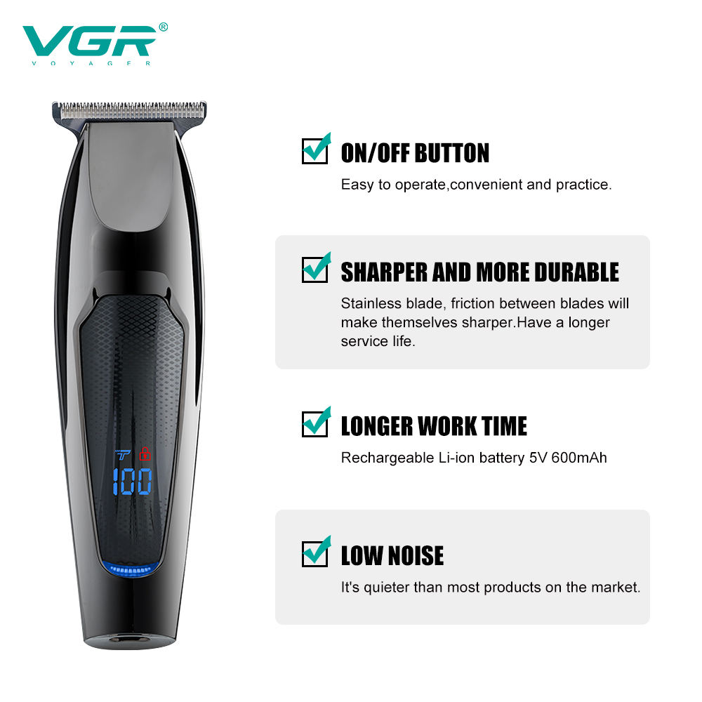 VGR V-070 充电式专业理发器 男士无线电动剃头刀 Application Scenario