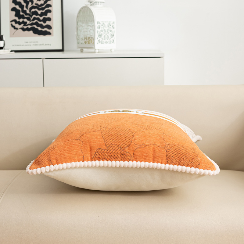 Chenille Ruyi Buckle Pillowcase Item Picture