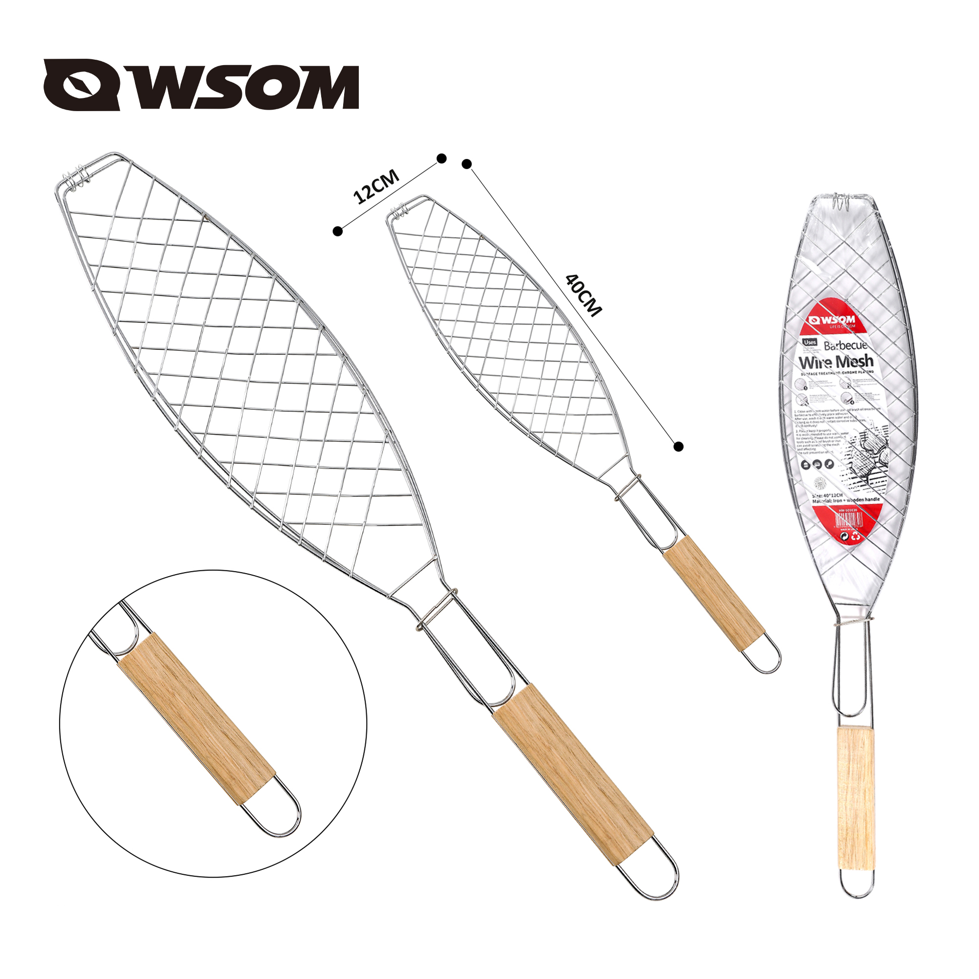 Single fish barbecue grill HW-501030