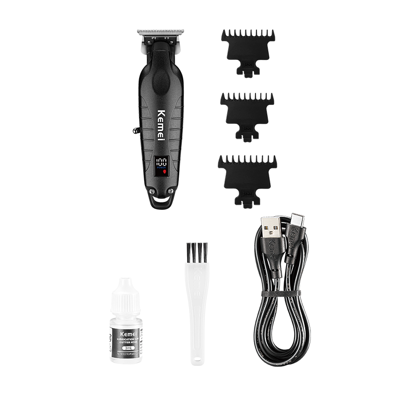 Kemei's new hair clipper, KM-2293 - a fast-charging model available in black, gold and multiple colors, specifically designed for hair salons Application Scenario