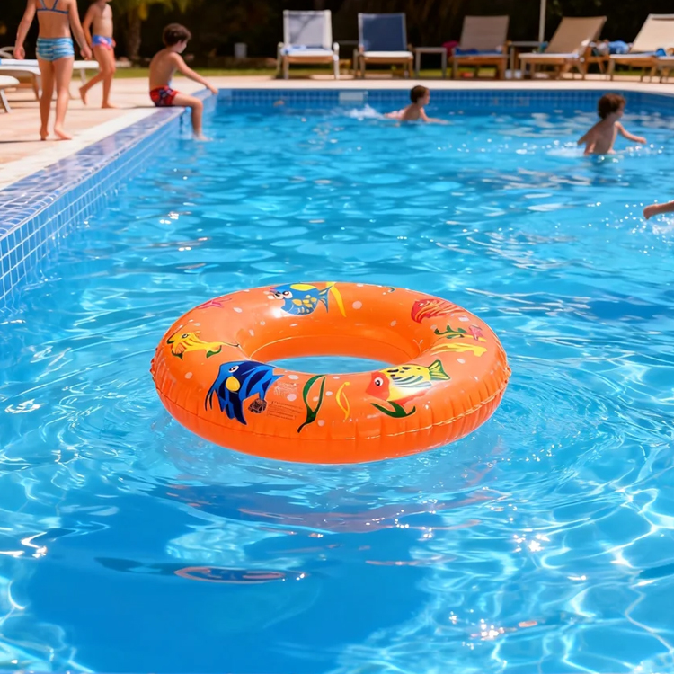 Inflatable swimming ring HW-106024 Application Scenario