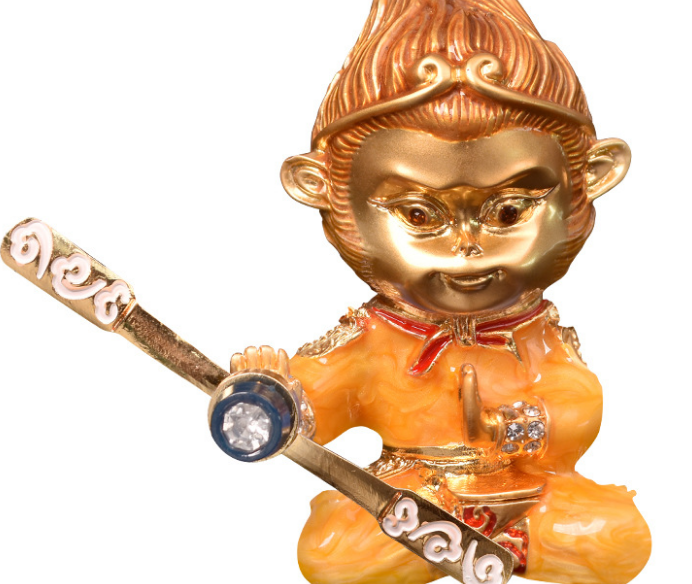 "Equal to the Great Sage Theme Car Aromatherapy - Creative Interior Decoration with Rotating Air Conditioning vents.