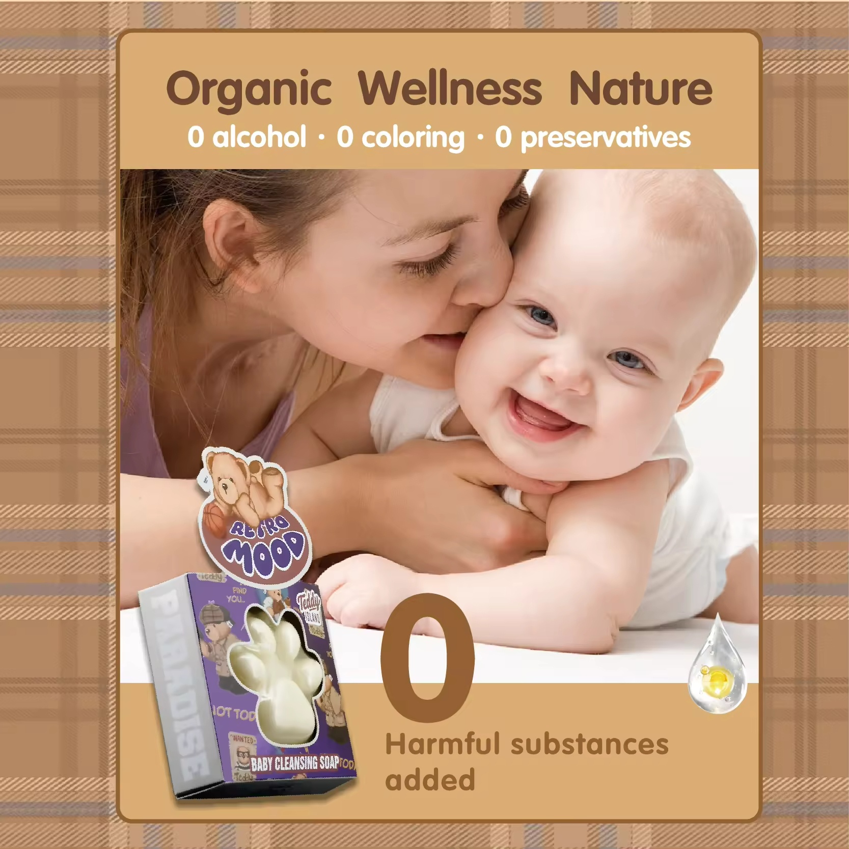 Gentle baby Cleansing Soap - 80 grams details Picture