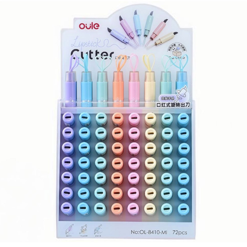 Mini lipstick-style utility knife