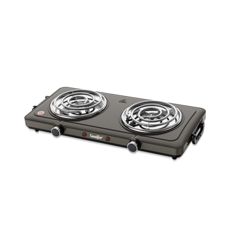 Sonifer SF-3070 Double-burner electric stove - Temperature range 90-500℃